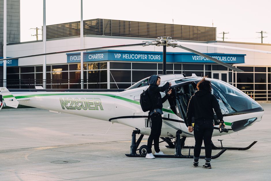 tour en helicóptero